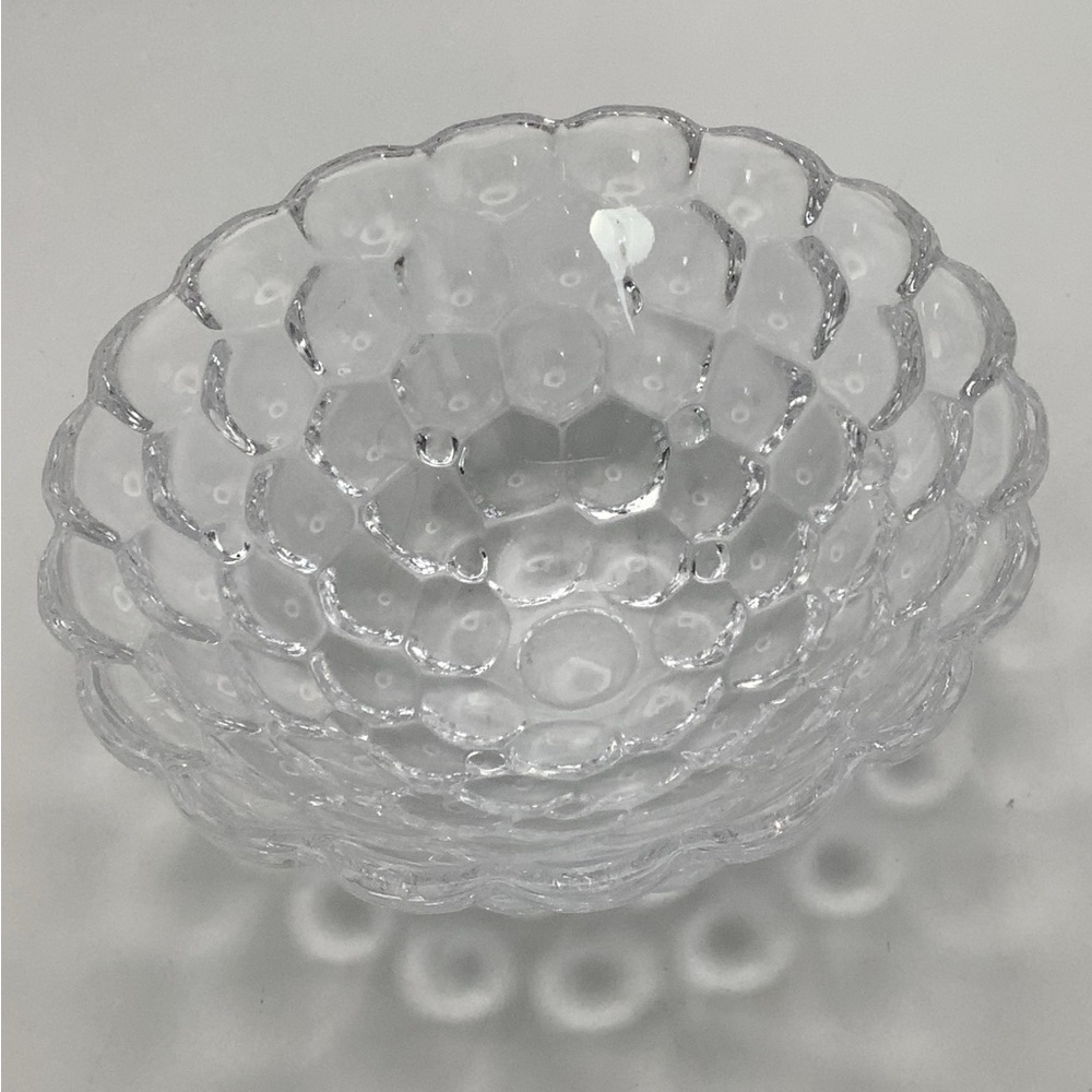 Orrefors Raspberry Crystal Glass Bowl - Picture 9 of 10